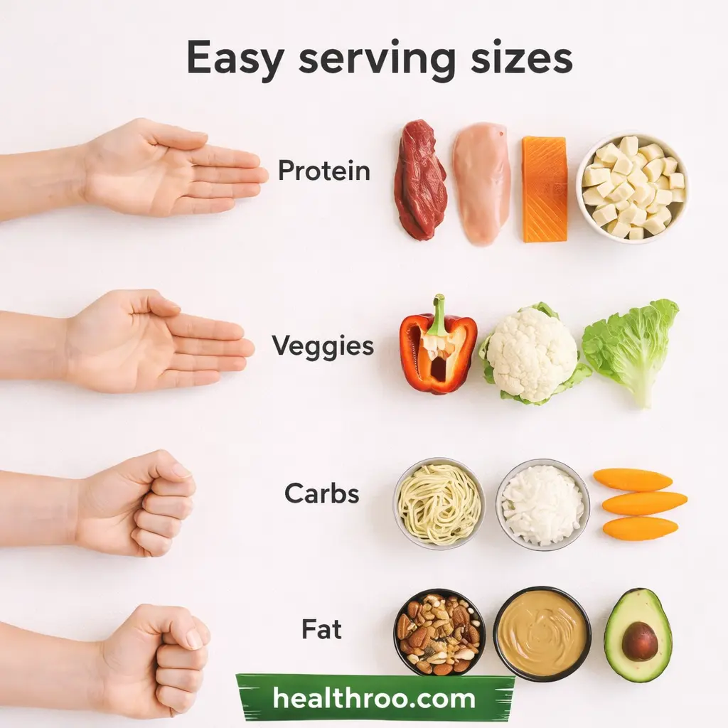 Easy serving size of 7-day Indian diet plan for diabetic patients